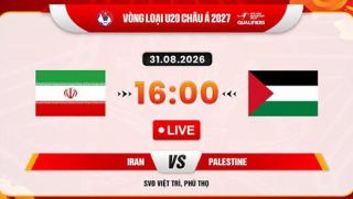 Link xem TRỰC TIẾP bóng đá U20 Iran vs U20 Palestine hôm nay 31/8 - TV360, VFF trực tiếp VL U20 châu Á 2027