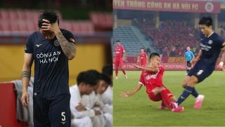 Tình hình Doãn Ngọc Tân sau khi bị Văn Hậu phạm lỗi thô bạo, hậu vệ CAHN đối diện án phạt cực nặng