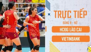 Lịch thi đấu bóng chuyền hôm nay 12/9: HCĐG Lào Cai đại chiến Vietinbank tại giải U23 QG lúc mấy giờ?