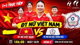 Kết quả bóng đá nữ Việt Nam vs Đài Loan - ASIAD 2026: Bàn gỡ muộn màng của Thanh Nhã