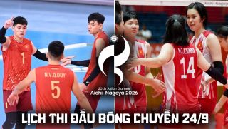 Lịch thi đấu bóng chuyền hôm nay 24/9: Tuyển Việt Nam đại chiến Qatar ở ASIAD 2026 khi nào?