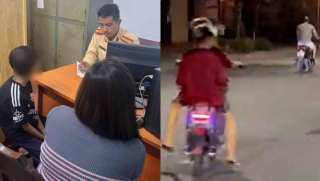 CSGT Hà Nội dùng camera AI làm rõ thiếu niên lạng lách, đánh võng bằng xe đạp công cộng
