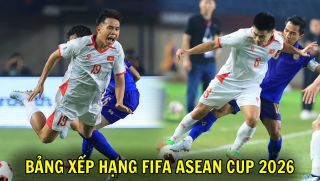 Bảng xếp hạng FIFA ASEAN Cup 2026 mới nhất: ĐT Việt Nam hết cửa vào Chung kết sau trận thua Thái Lan