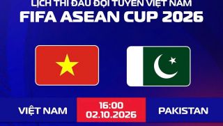 Lịch thi đấu bóng đá Việt Nam hôm nay 2/10: ĐT Việt Nam đối đầu Pakistan ở FIFA ASEAN Cup 2026 lúc mấy giờ?
