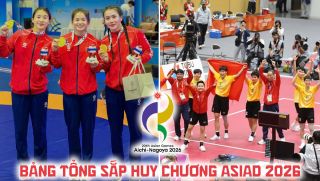 Bảng tổng sắp huy chương ASIAD 2026 mới nhất: Đoàn thể thao Việt Nam thăng hoa sau tấm HCV cầu mây