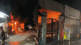 Cháy tiệm sửa xe 2 người tử vong ở Hà Nội: Hai nạn nhân mới thuê mặt bằng, nhân chứng kể lại vụ cháy