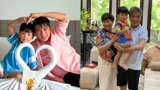 Vợ cũ hơn 17 tuổi của Đàm Vĩnh Hưng bất ngờ nhắn một câu khi nam ca sĩ đưa con trai sang Mỹ