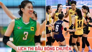 Lịch thi đấu bóng chuyền hôm nay 11/10: VTV BĐ Long An đấu LPBank Ninh Bình ở giải VĐQG khi nào?