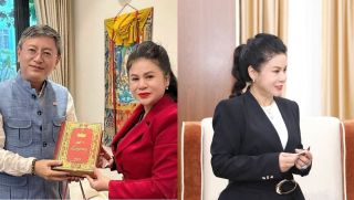 Bà Lê Hoàng Diệp Thảo có bài đăng gây xôn xao, ngoại hình ở tuổi 53 được chú ý
