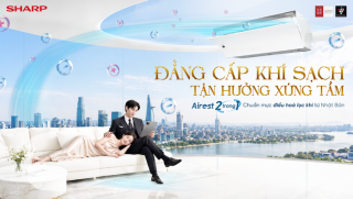 Điều hòa Sharp Airest được vinh danh trong ‘bộ sản phẩm nâng tầm sống khỏe tiêu biểu’ tại Better Choice Award 2026