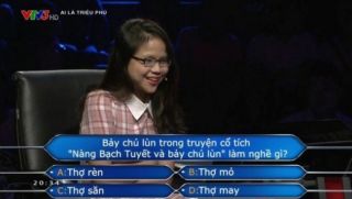 7 chú lùn trong truyện Bạch Tuyết làm nghề gì? Người chơi phải dùng 2 quyền trợ giúp, 73% khán giả chọn sai