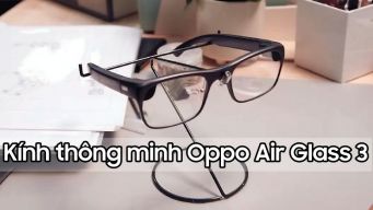 Oppo ra mắt kính thông minh với thiết kế siêu gọn nhẹ, tích hợp nhiều tính năng AI
