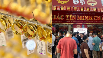 Giá vàng hôm nay chốt phiên 15/7: Vàng SJC vàng nhẫn 9999 vọt tăng hiếm có, khách đổ xô đi chốt lời