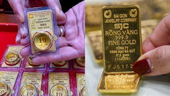 Giá vàng hôm nay 27/8: Vàng SJC giảm tiếp, vàng nhẫn có nơi lao dốc tới 1,3 triệu đồng