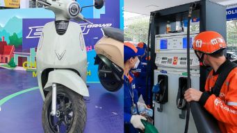 Giá xăng dầu chiều nay 7/9: Xăng E10 RON95 và E5 RON92 đã 'bốc hơi' 8.000 - 9.000 đồng từ đỉnh, VinFast Evo Grand cực rẻ