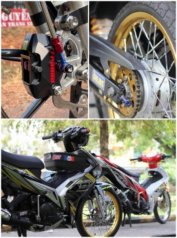 Xế nổ Yamaha Exciter 135 độ Spark Thái tại Việt Nam  Báo Kiến Thức