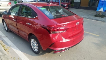 Hyundai Accent 2021 bất ngờ xuất hiện trên đường phố, ngoại hình lấn át Honda City và Toyota Vios ảnh 3