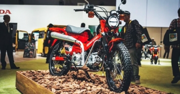 Honda CT150 Hunter Cub chuẩn bị trình làng với thiết kế cực độc, động cơ mạnh mẽ ảnh 3