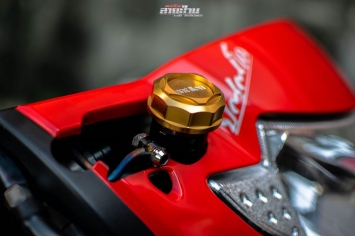 Cận cảnh chiếc Honda Wave 125 độ cùng loạt trang bị ‘không thể ngờ’ của dân chơi Thái Lan