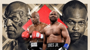 Huyền thoại Mike Tyson tái xuất, bị trọng tài cướp chiến thắng trước cựu vô địch thế giới Roy Jones