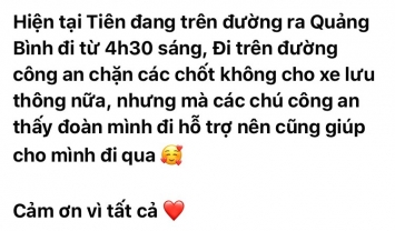 Thủy Tiên tiết lộ bất ngờ: Bị công an chặn đường, tiền ủng hộ lên tới con số ‘khổng lồ’ ảnh 4