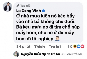 Công Vinh đăng clip bà xã cứu trợ nhân vật đặc biệt, tiết lộ nhân cách thật sự của ‘cô Tiên’ ảnh 3
