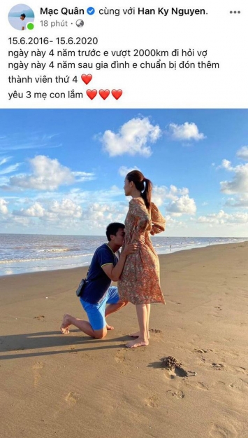 Mạc Hồng Quân nhậu nhẹt ‘bỏ mặc’ vợ bầu 8 tháng, Kỳ Hân phải lên Facebook ‘kể khổ’ với CĐM ảnh 4