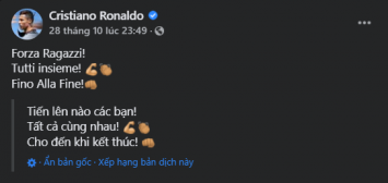 Ronaldo lộ diện lần đầu tiên sau khi khỏi Covid, diện mạo tàn tạ khiến CĐV xót xa ảnh 2