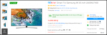 Samsung chơi lớn, sale sốc Smart TV 65 inch tới 60%: Mua ngay để tiết kiệm tới 34 triệu đồng ảnh 2