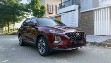 Hyundai SantaFe giảm giá