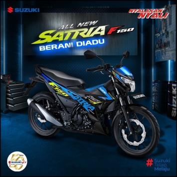 Xe côn tay Suzuki Satria F150 2021