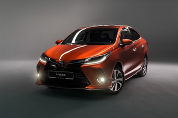 Toyota Vios 2021 ra mắt