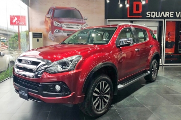 Isuzu mu-X giảm giá cuối tháng 11