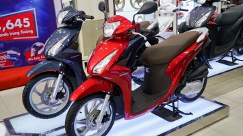 Honda Vision giảm sốc trên chợ xe cũ