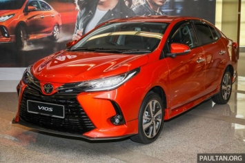 Toyota Vios 2021 về đại lý
