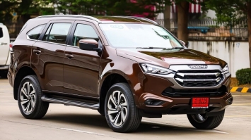 Isuzu mu-X 2021 sắp về Việt Nam