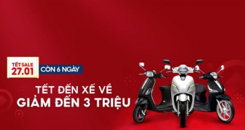 Mua xe máy giá rẻ Tết Nguyên đán