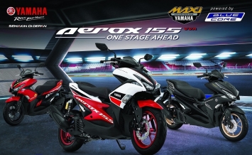 Chi tiết Yamaha Aerox 155 2021 cạnh tranh Honda Air Blade 150