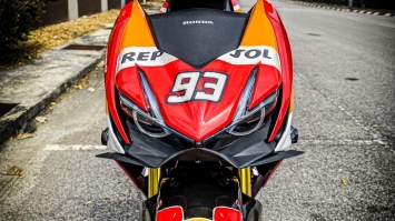 Honda Winner X độ xe phân khối lớn