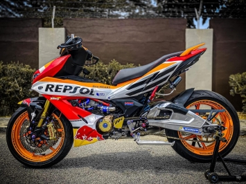Honda Winner X bản độ xe phân khối lớn