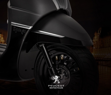 Peugeot Django 2021 ra mắt cạnh tranh Honda SH 150i