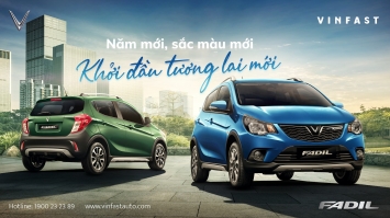 VinFast Fadil thêm màu mới