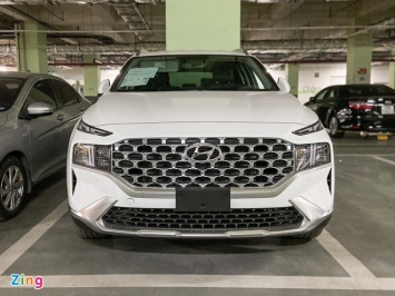 Hyundai SantaFe 2021 chính thức nhận cọc, về đại lý trong tháng 5