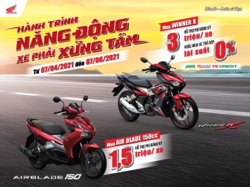 Honda Air Blade và Honda Winner X: Khi những kẻ đến sau làm chủ cuộc chơi