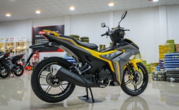 Tín đồ côn tay phát cuồng với Yamaha Exciter 155 2021 bản giới hạn, đẹp mãn nhãn tại đại lý