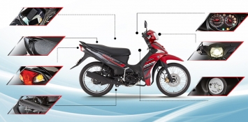 Cận cảnh mẫu xe số giá rẻ đối đầu Honda Wave RSX: Đẹp mãn nhãn, giá bán khiến Wave Alpha 'ngộp thở'