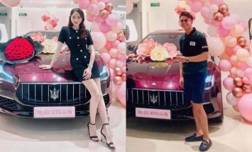 Hương Giang và Matt Liu bên con đầu lòng