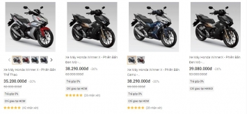 Honda Winner X giá rẻ