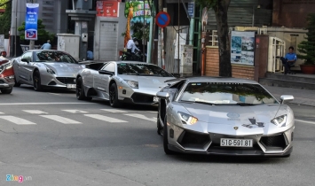 Siêu xe Lamborghini Aventador LP700-4 độ DMC của Đặng Lê Nguyên Vũ