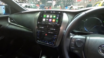 khoang nội thất, Toyota Yaris 2021 mở bán